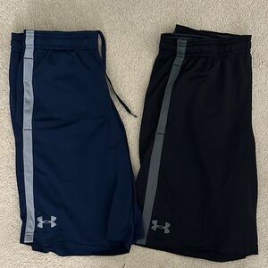 Under Armour HeatGear Shorts - Navy and Black